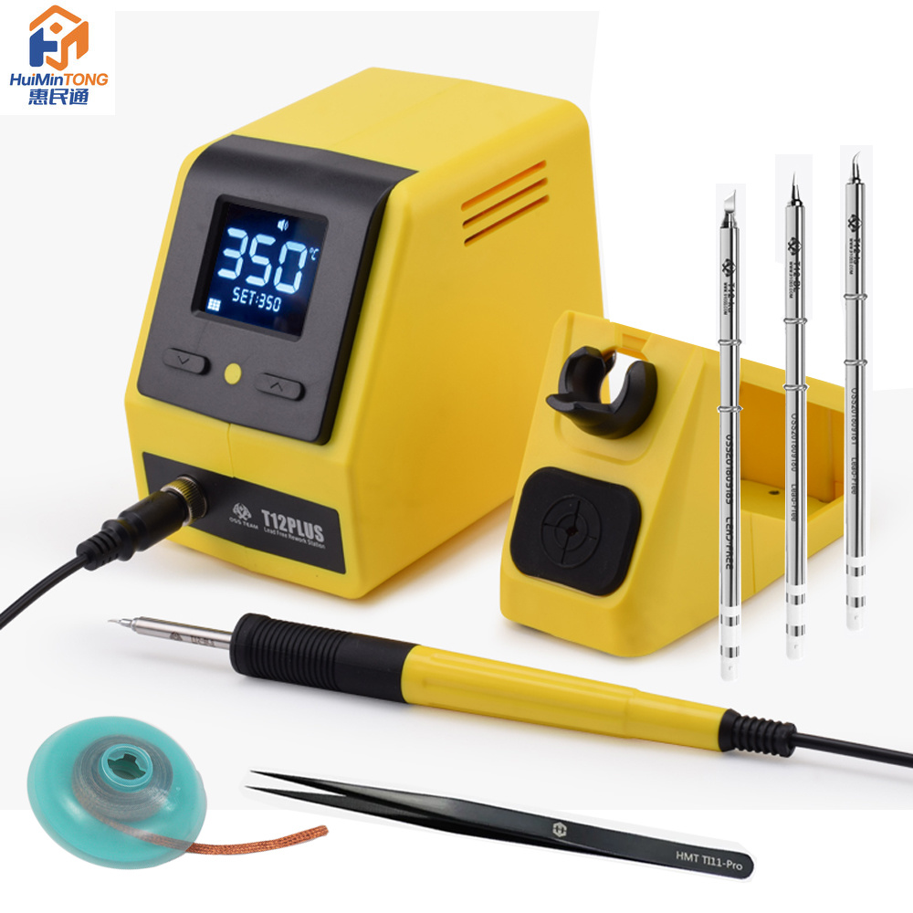 OSS T12 Plus Digital Soldering - Electronics Repair Plus ulasan dan harga