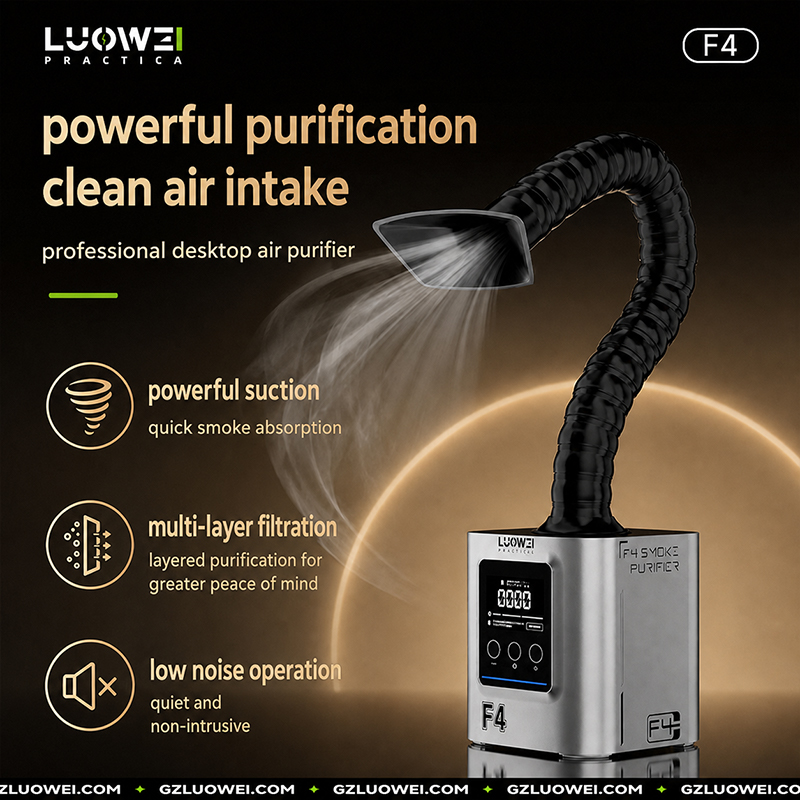 LUOWEI LW- F4 Smoke Cleaner Ma - Electronics Repair Youtube ulasan dan harga